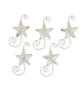 Preview: HOLIDAY Time 'Silver Star Hooks' Weihnachtsbaumhänger 12 Teile Import USA